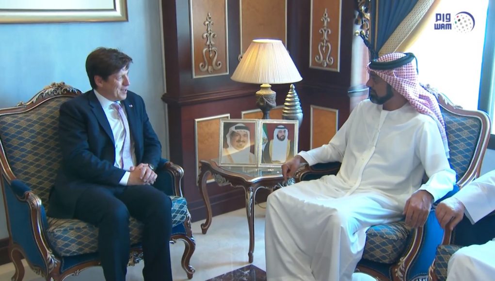 Ajman Crown Prince receives British Ambassador Asian Lite UAE