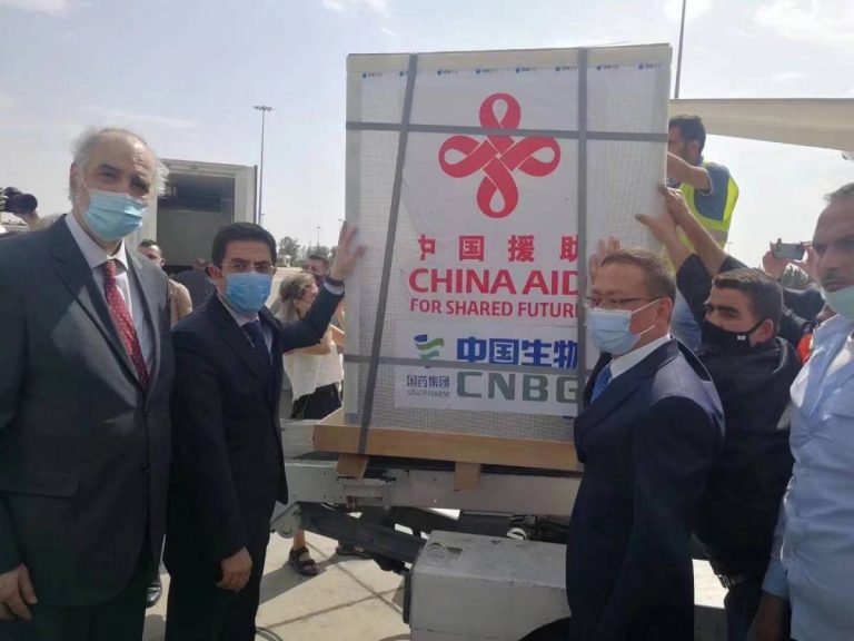 Syria gets Covid vaccines from China