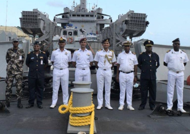 INS Kesari reaches Mozambique with 500 tons of food aid