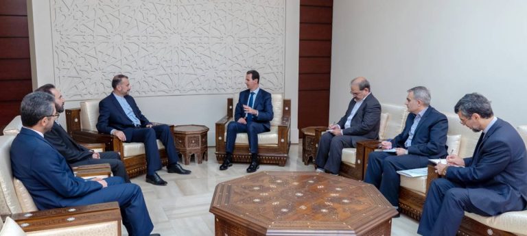 Syrian President, Iran Foreign Minister discuss nuclear deal
